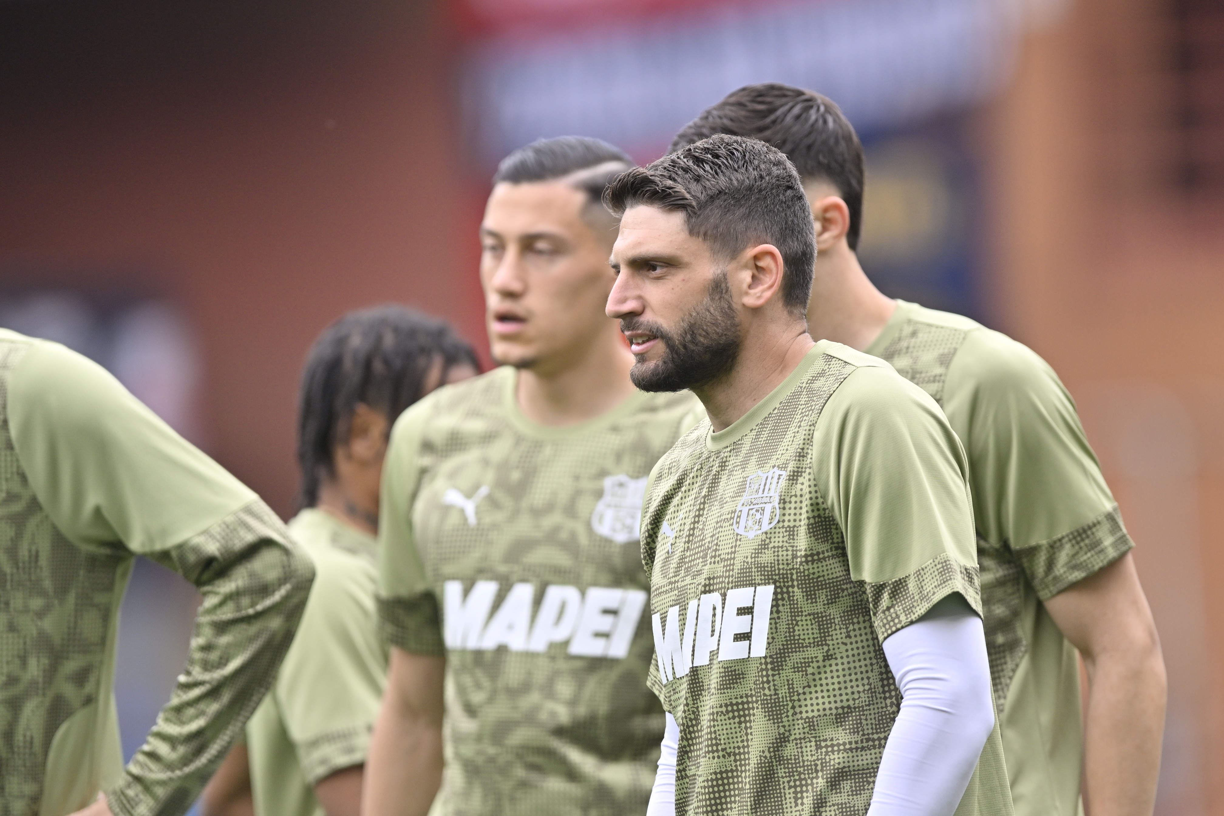 Domenico Berardi in Sassuolo training